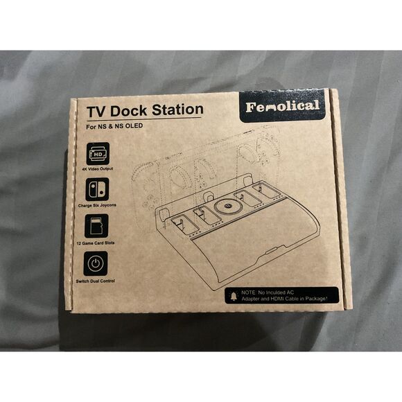 Fenolical TV Switch Dock Station Compatible with Nintendo Switch OLED